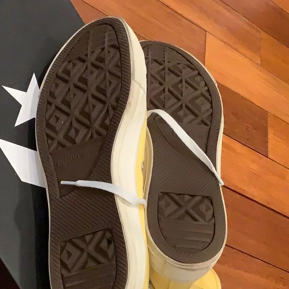 Converse Chuck Taylor Yellow Canvas Sneakers - Picture 4 of 4